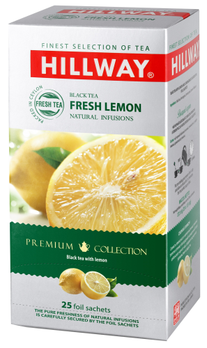 Чай черный Hillway Fresh Lemon 25 шт/пач.