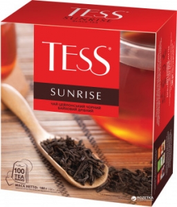 АКЦИЯ! Чай TESS Sunrise (100 пак.)