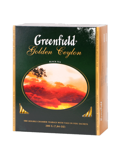 Чай чорний Greenfield Golden Ceylon (100 пак.)