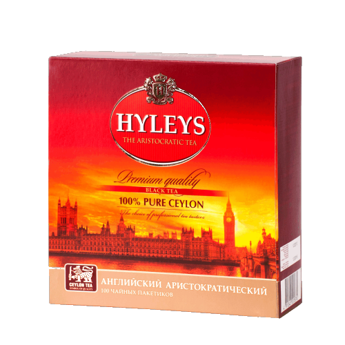 Чай чорний Hyleys English Aristocratic (100 пак.)