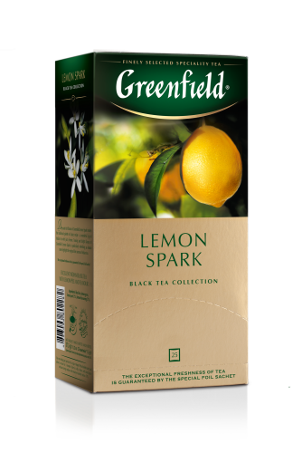 Чай чорний Greenfield Lemon Spark  (25 пак.)