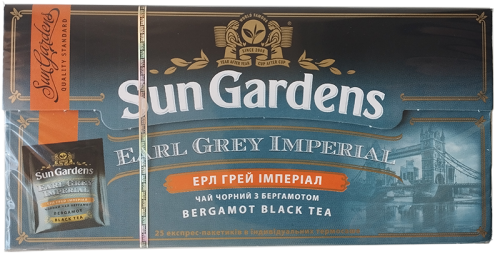 Чай Sun Gardens Earl Grey Imperial 25пак.