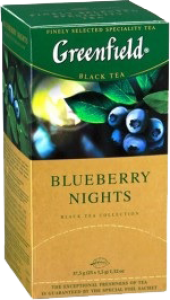 Чай Greenfield Blueberry Nights (25 пак.)