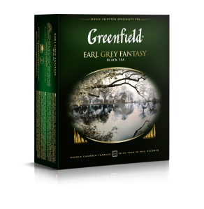 Чай чорний Grinfield Earl Gray Fantasy (100 пак.)