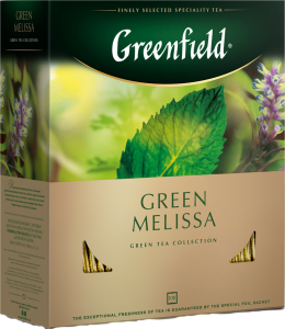 Чай Greenfield Green Melissa (100 пак.)
