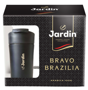 Кофе Jardin Bravo Brazilia + термочашка 250гр.
