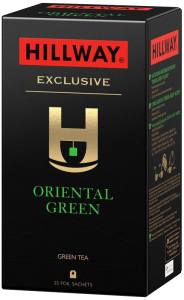 Чай зелений Hillway Exclusive Oriental Green 25 шт/пач