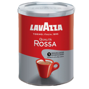 Кава Лаваца Куаліта Росса (Lavazza Qualitа Rossa), 250 г, середнього обсмаження, мелена, ж/б