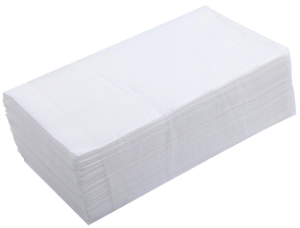 Рушники паперові V-складання білі (160шт/пач)