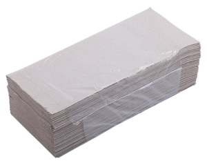 Полотенца бумажные V-серые макулатурные (160шт/пач)