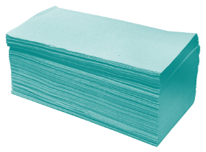 Полотенца бумажные V-зеленые (160шт/пач)