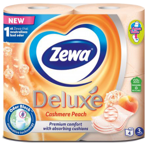 Туалетний папір Zewa Deluxe, 4 рул.